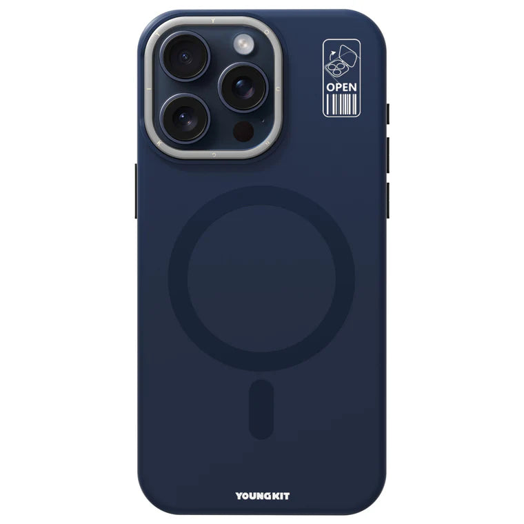 Case YOUNGKIT Cream Silicone  15 Pro Max
