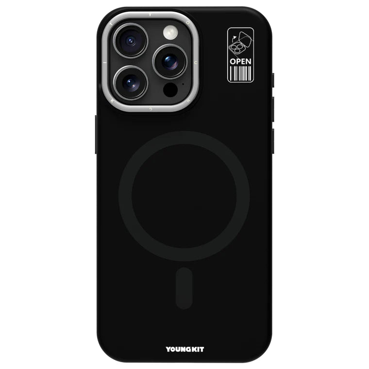 Case YOUNGKIT Cream Silicone  15 Pro Max
