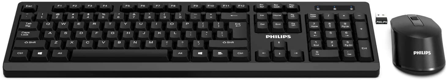 PHILIPS WIRLESS KEYBOARD & MOUSE COMBO, ESPAÑOL SPT6315