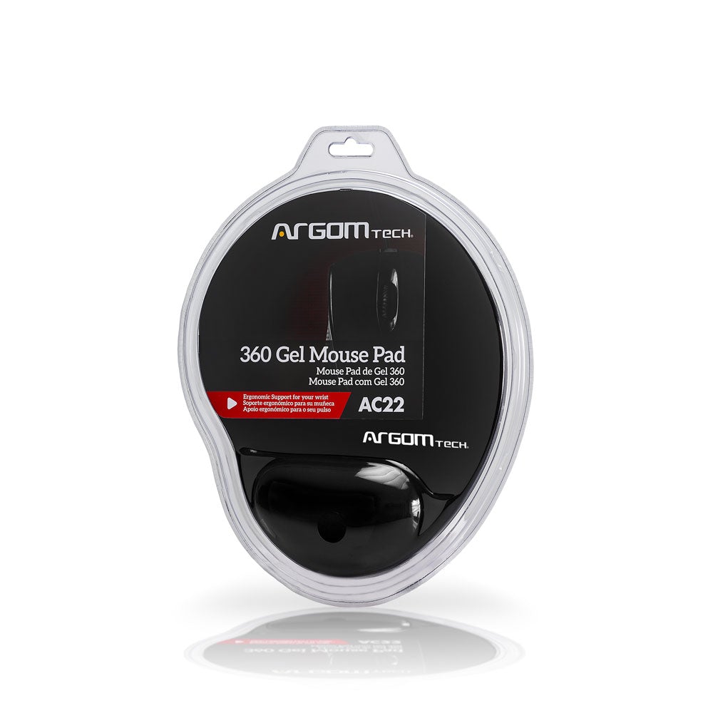 ARGOM MOUSE PAD GEL 360 LARGE SURFACE 8.5" x 10"