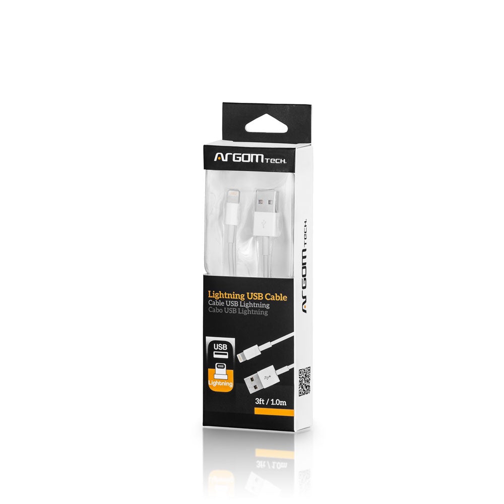 ARGOM iPHONE LIGHTNING CABLE 3FT/1M