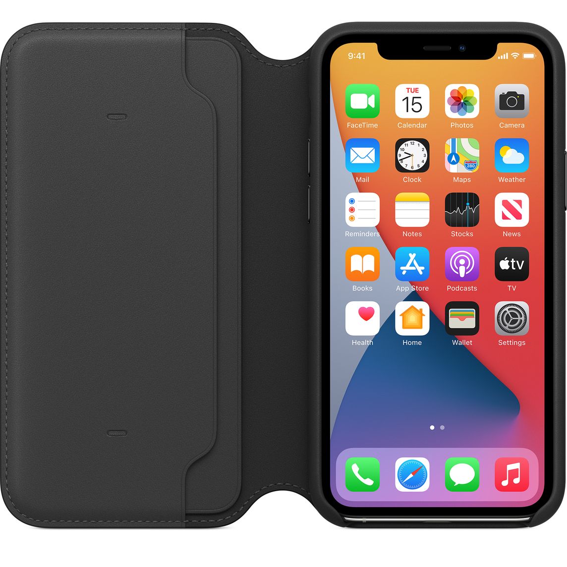 Leather Folio Case iPhone 11 Pro Max