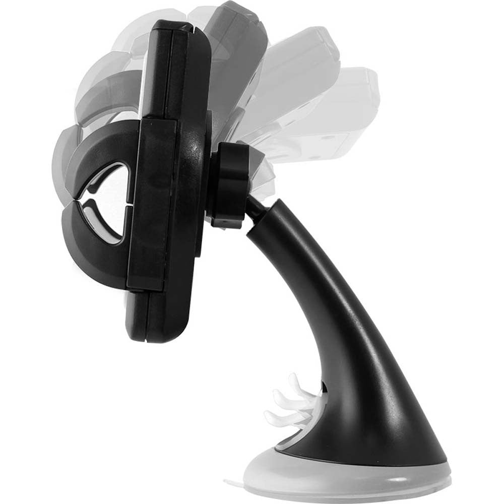 ARGOM CELL PHONE HOLDER CAR MOUNT SHORT NECK, BLACK