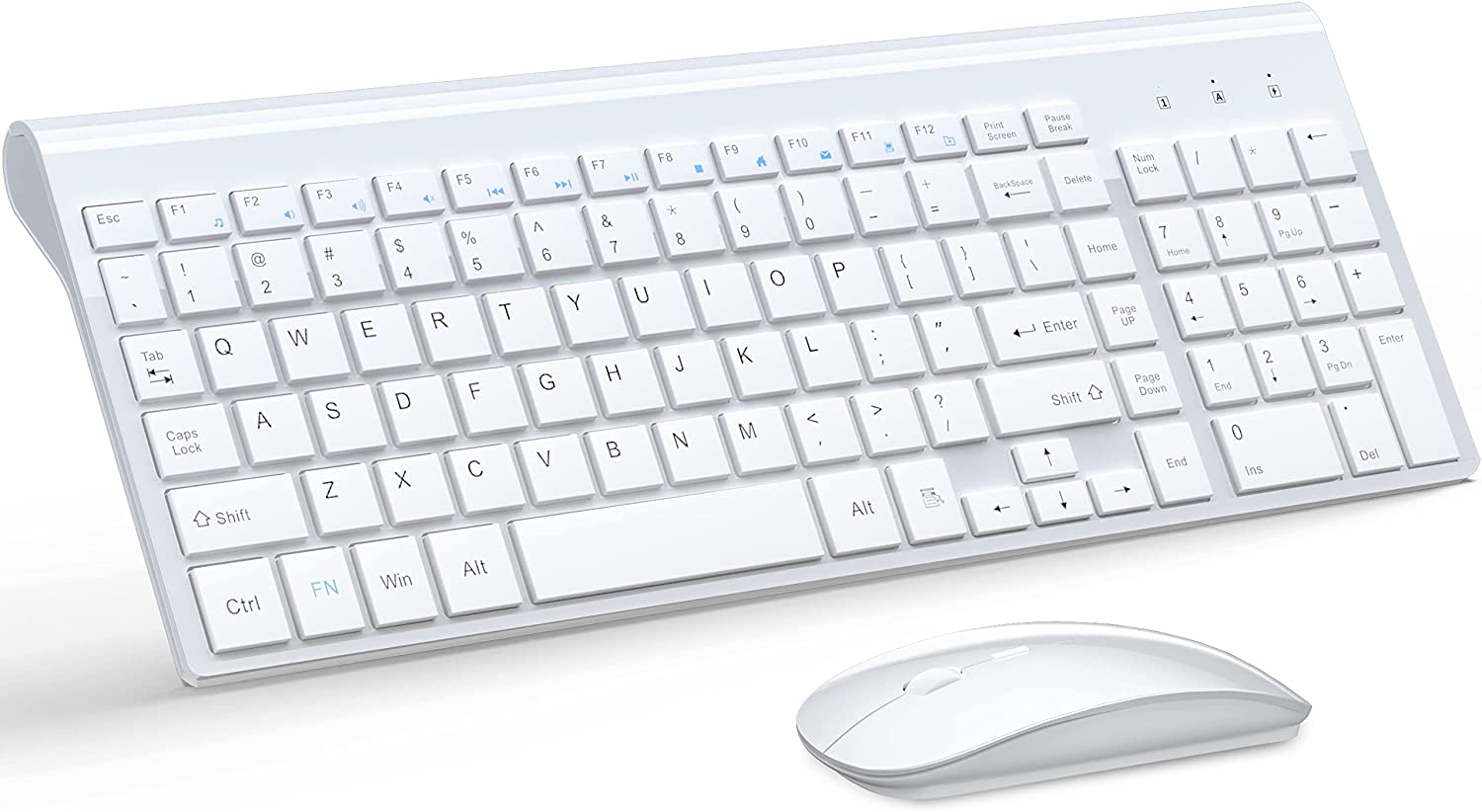Altec lansing wireless keyboard and mouse combo white español