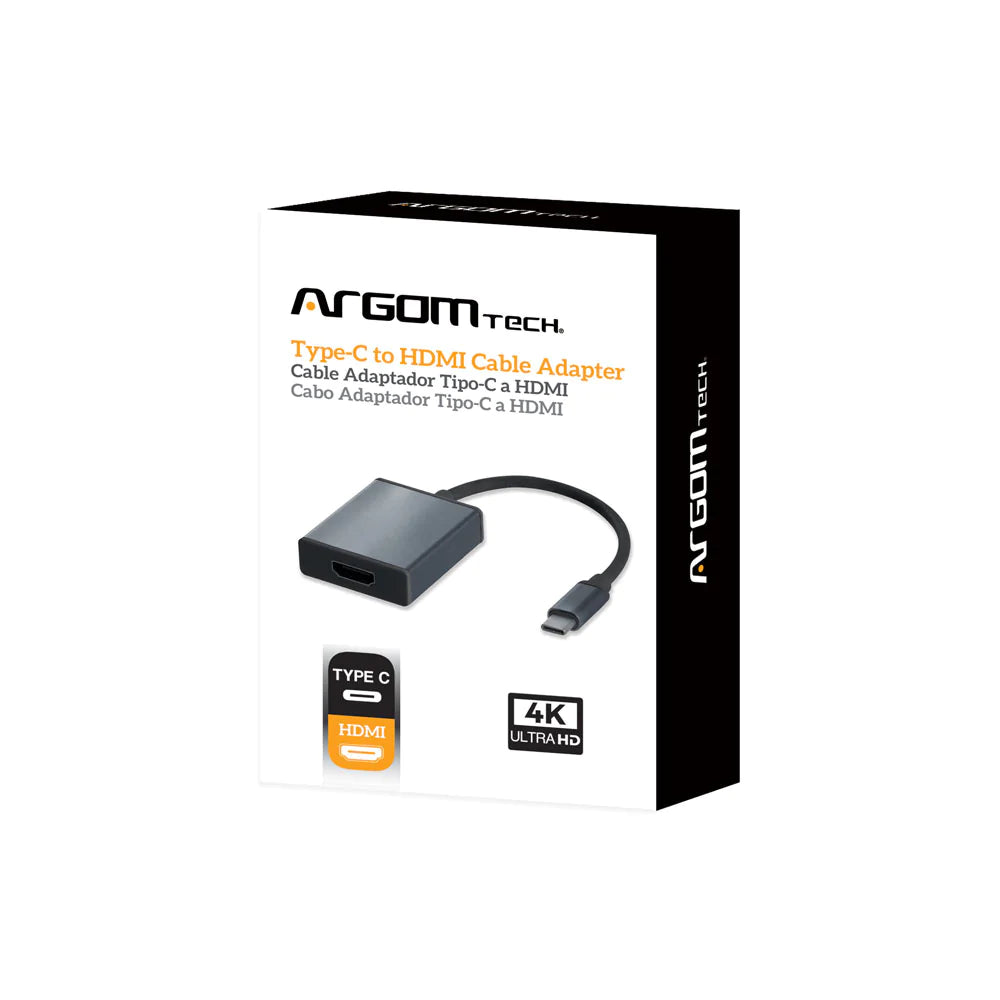 ARGOM CABLE ADAPTER TYPE C TO HDMI 6/15CM