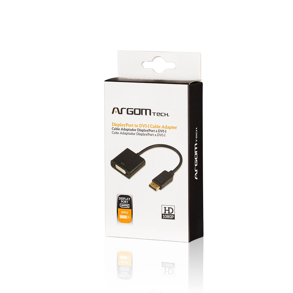 ARGOM DISPLAY PORT TO DVI CABLE ADAPTER