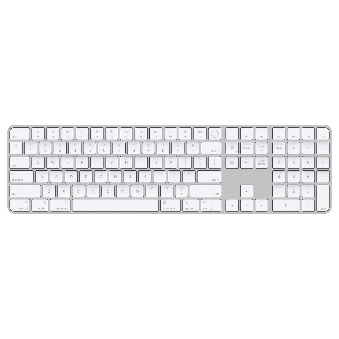 Magic Keyboard with Numeric Keypad and Touch ID - US English