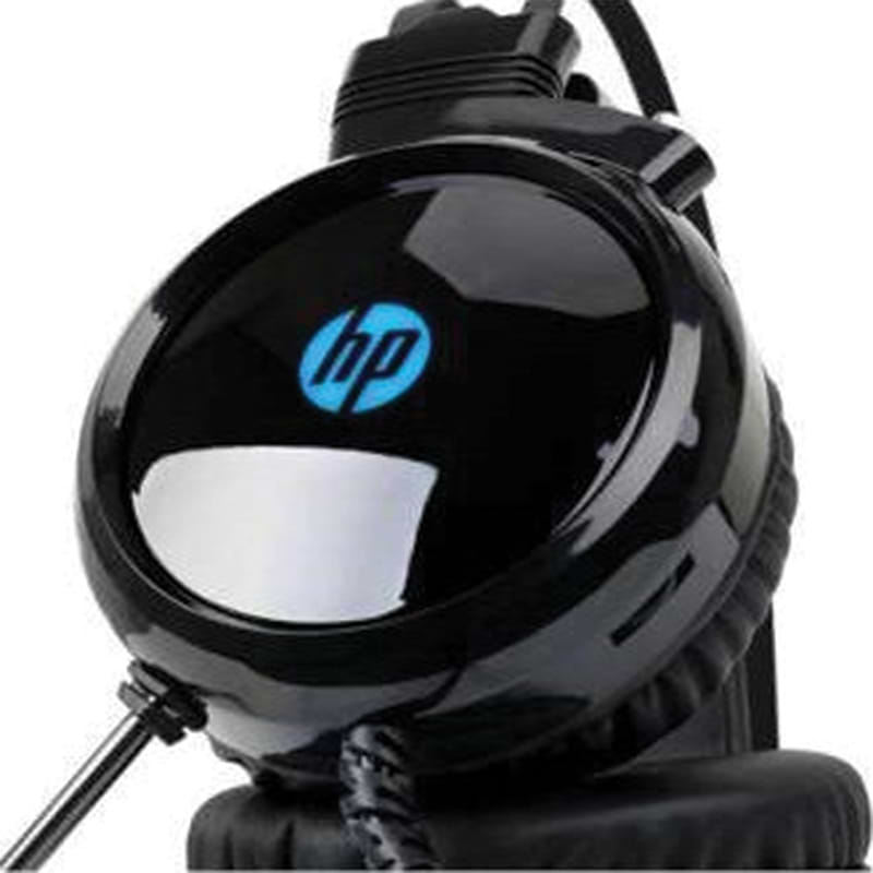 HP H120 USB 2 PIN GAMING HEADSET with MIC CONTROL, BLACK